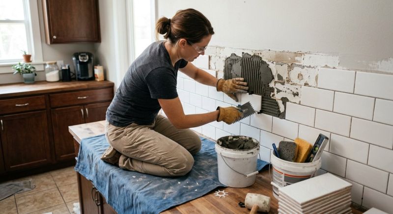 Backsplash Removal Service